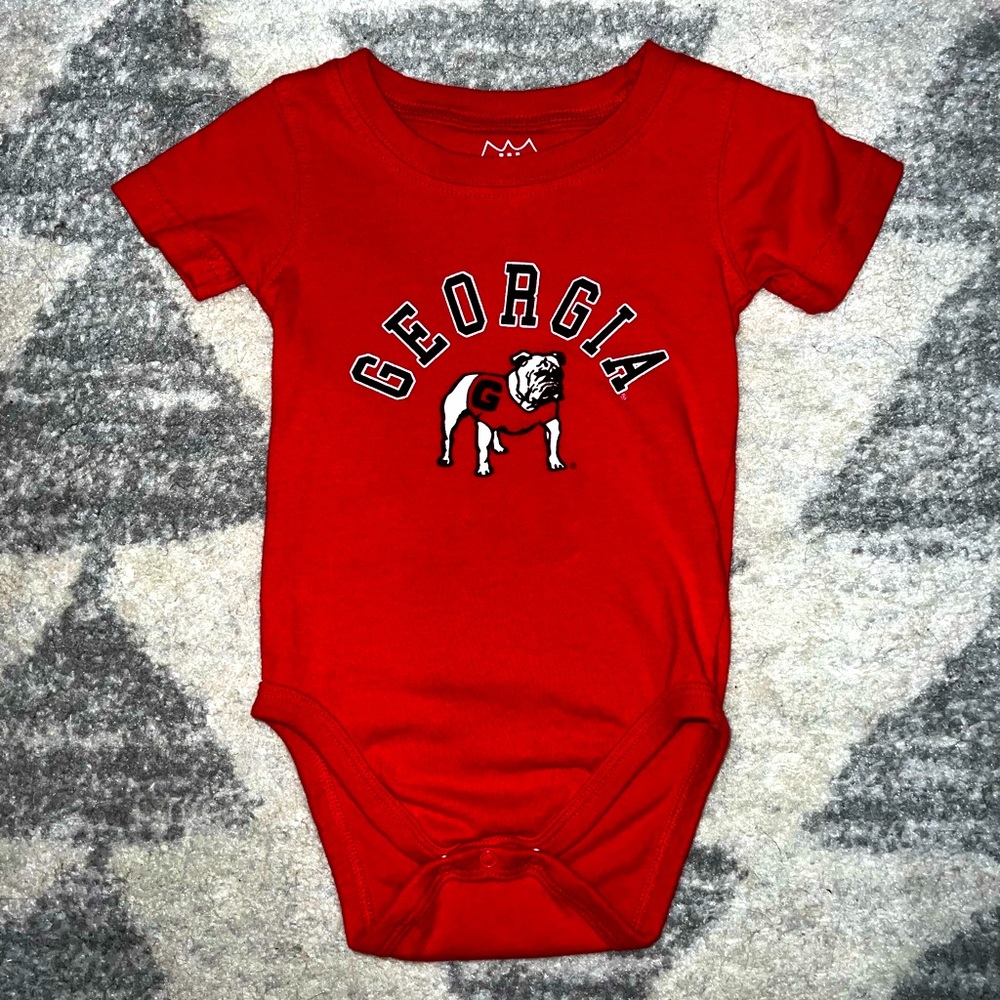 UGA 6 month onesie